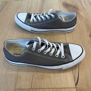 Men’s Converse All Star Taupe Canvas Sneakers Size 8